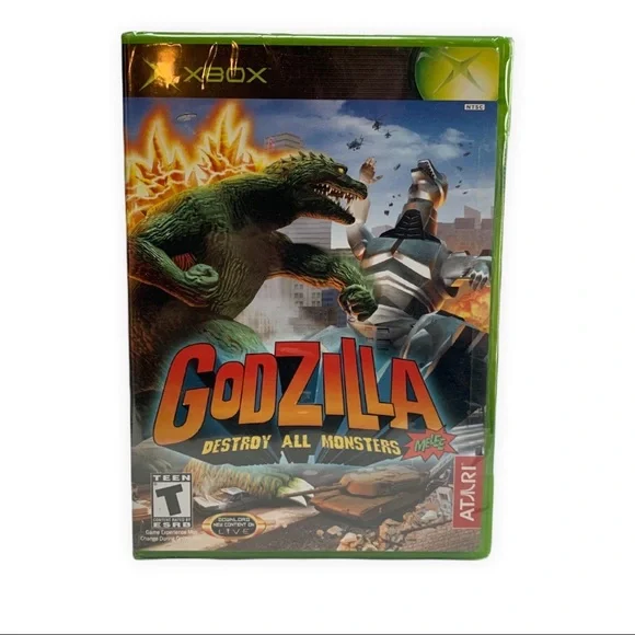 Microsoft Video Games Consoles Godzilla Destroy All Monsters